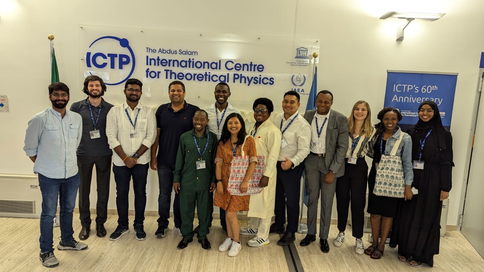 Trainers and students of the 2024 CLEWs track of the ICTP energy modelling platform summer school.